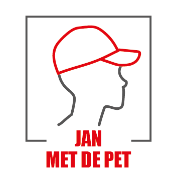 Logo Jan met de pet
